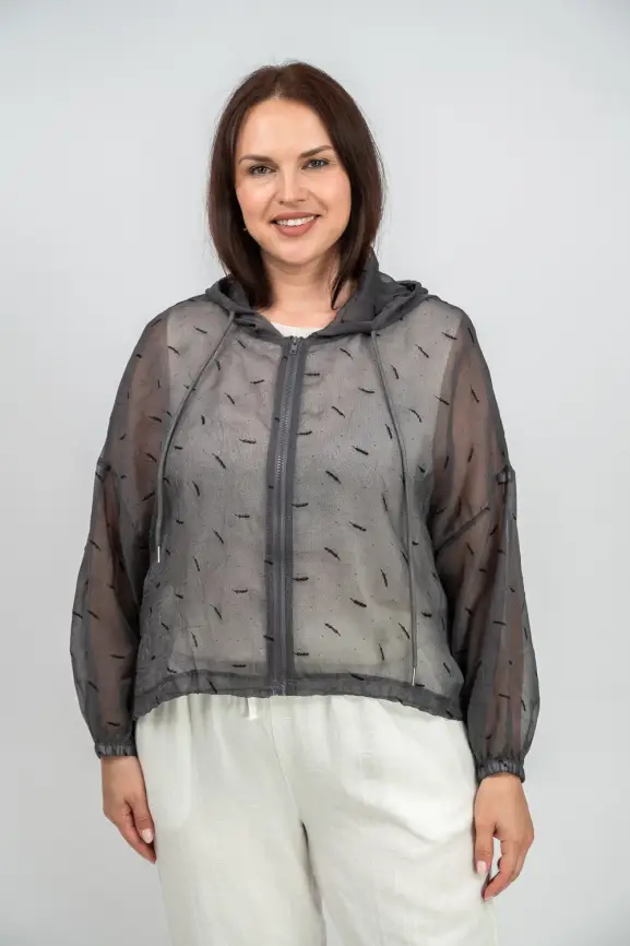 Ветровка-пыльник с принтом 6717 фото 1