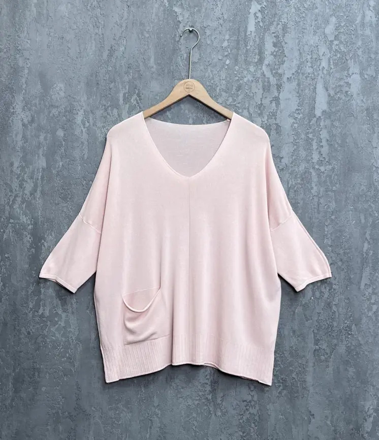 Джемпер Размер 50-56 (пудра) 9506 Уценка фото 1