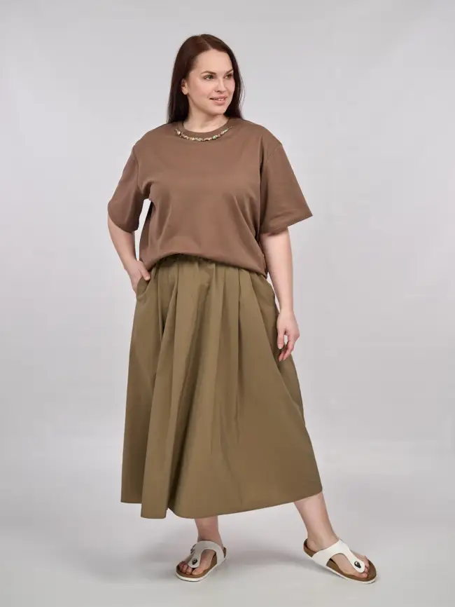 Юбка 1007 Размер 50-58 фото 2