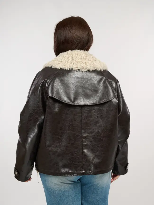 Дубленка 881801 Размер 54-58 фото 13