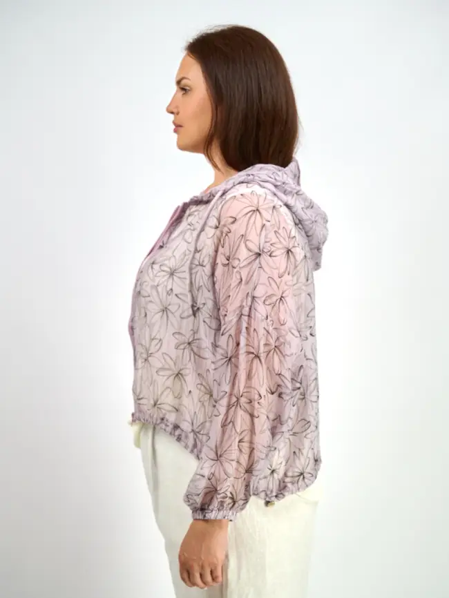 Ветровка-пыльник на молнии 9182 фото 5