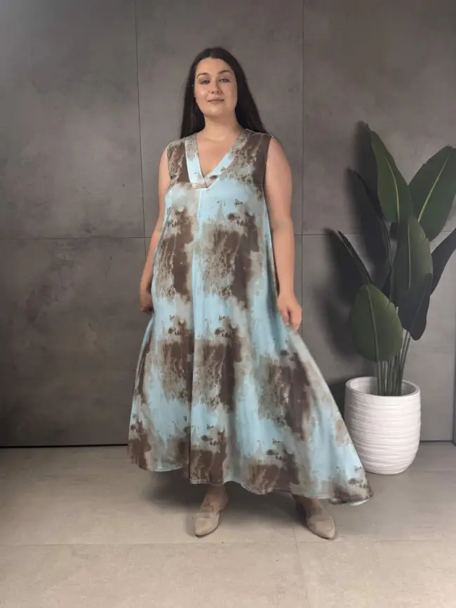 Сарафан ЭттоПлюс 34189 размер 52- 58 фото 3