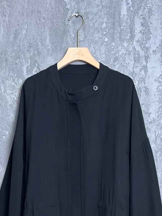 Тренч на молнии свободного кроя 250025 Размер 56-60 фото 9