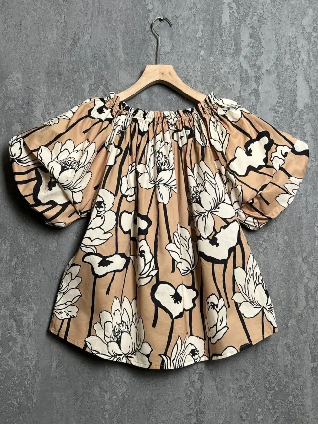 Блуза 26130 размер 46-50 фото 2