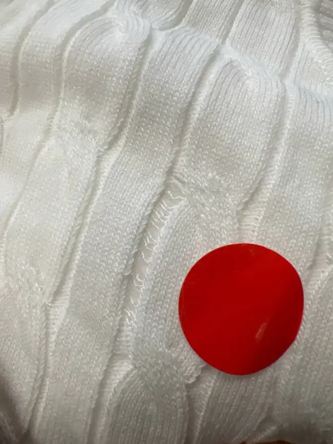 Джемпер 8236 Размер 48-58 (белый)Уценка фото 2