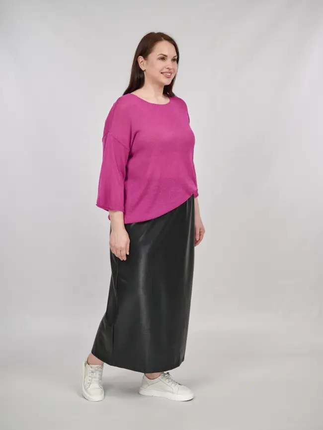 Джемпер облегченный ЭттоПлюс 25107-1 Размер 50-58. фото 64