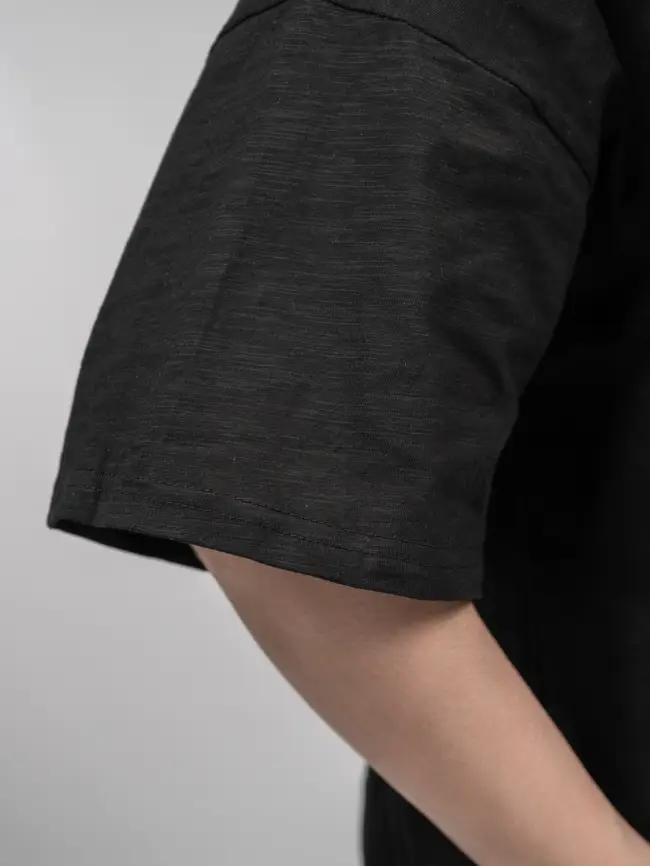 Футболка 039 (черный, 2) Уценка фото 5