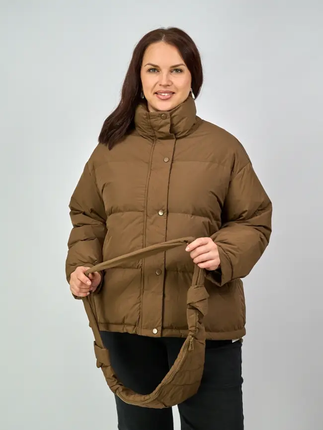 Куртка+сумка 52-56р 5004 фото 32