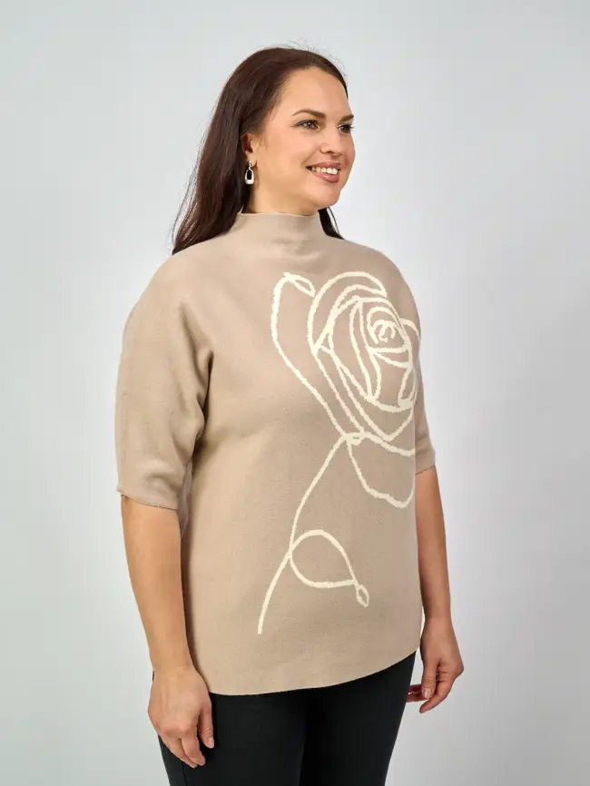 Джемпер Роза Этто Плюс 52-56  87654 фото 5