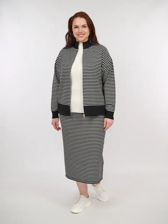 Джемпер без рукавов ЭттоПлюс 876 Размер 54-58 фото 39