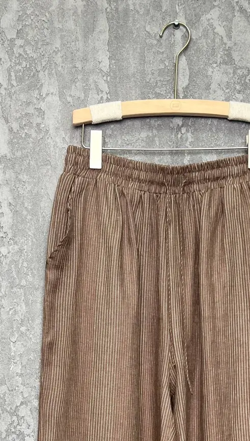 Брюки лен 25002 фото 16