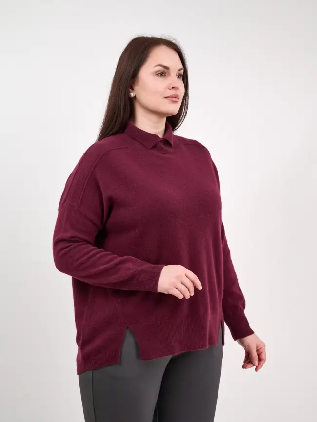 Свитер 50364 ЭттоПлюс Размер 48-58 фото 4