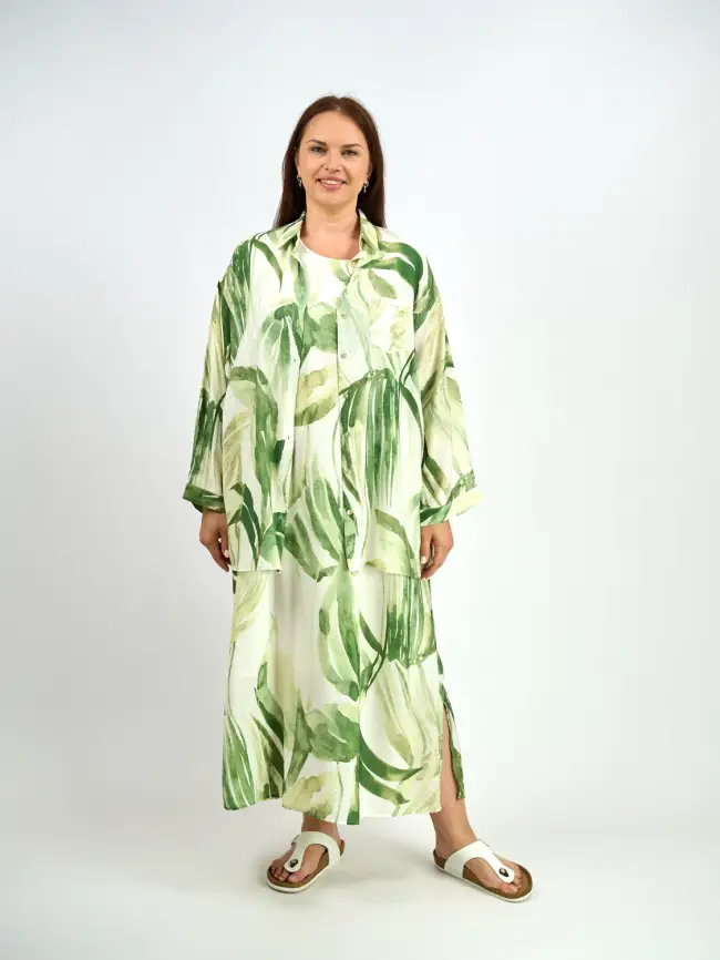 Сарафан ЭттоПлюс 0024 размеры 52- 58 фото 19