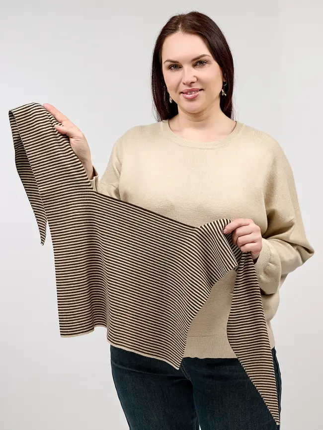 Джемпер 9191 Размер 50-58 фото 13