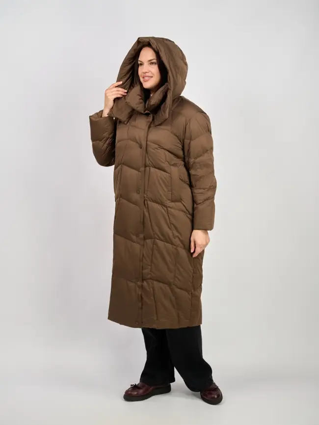 Пальто 5041 Размер 48-54 фото 24