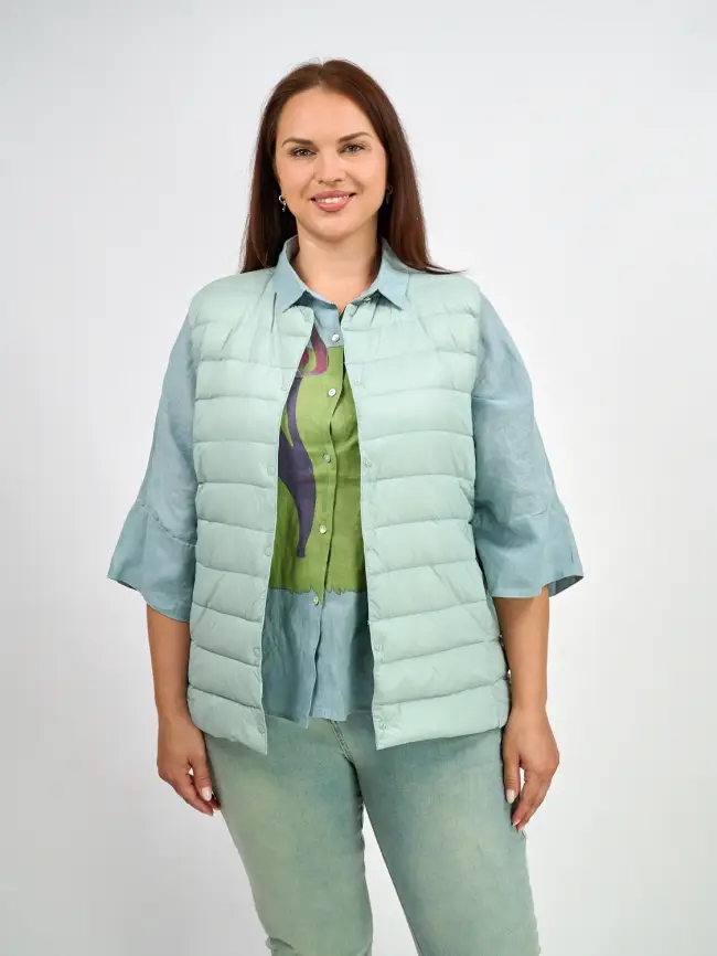 Жилет облегченный утепленный 8801 фото 33