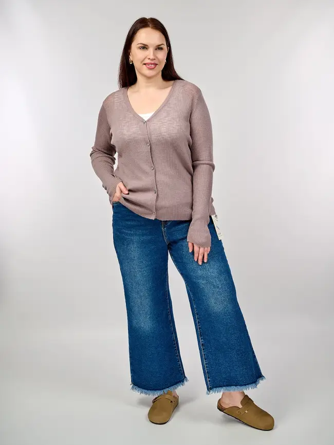 Джемпер-Кардиган 056 Размер 50-56 фото 21