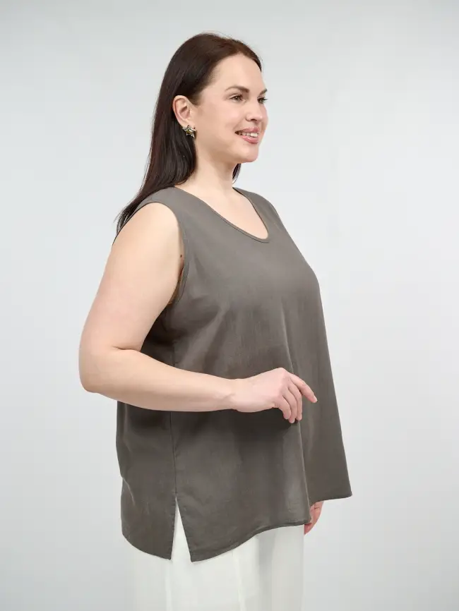 Топ лен 8061 Размеры 52-58 фото 20