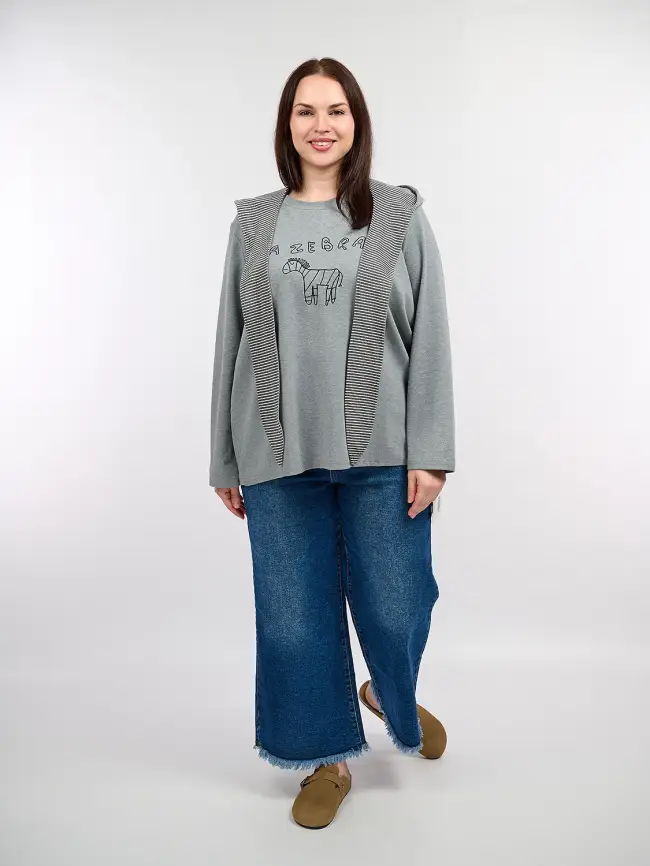 Лонгслив 51030 Размер 50-58 фото 7