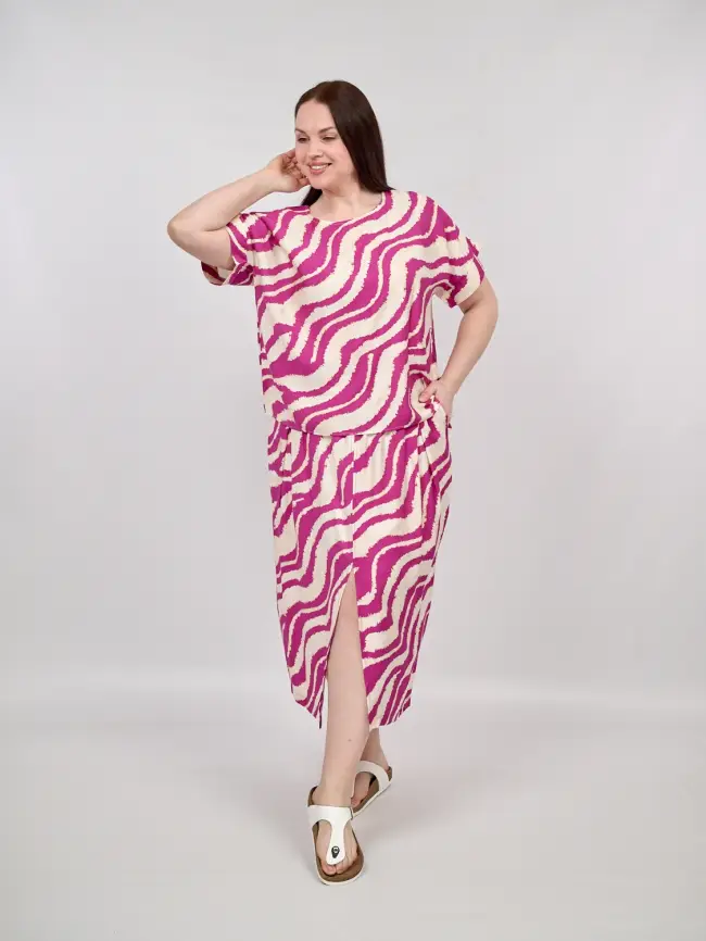 Юбка ЭттоПлюс 0023 Размеры 48-60 фото 19