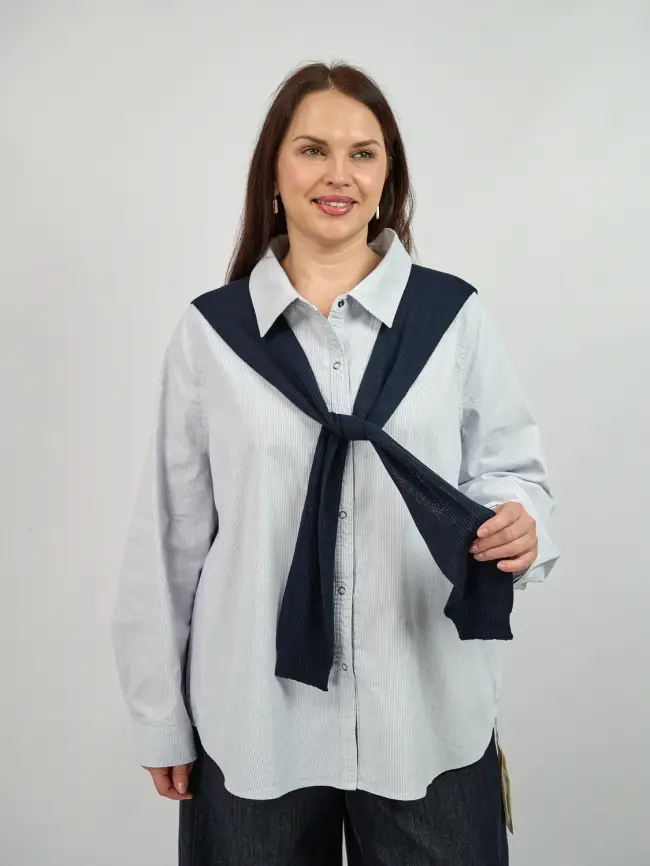 Рубашка 10368 Размер 50-58 фото 7