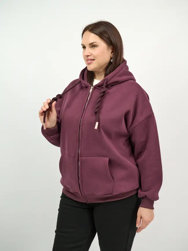 Худи зип утепленное оверсайз размер 50-58 506 фото 236