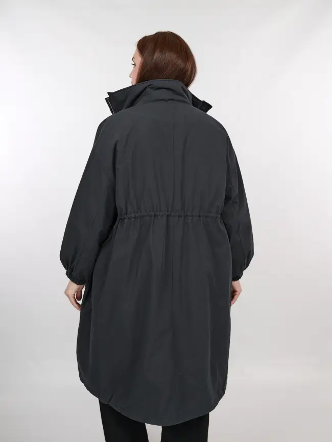 Плащ с утепленной подкладкой 8401 Размер 54-60 фото 5