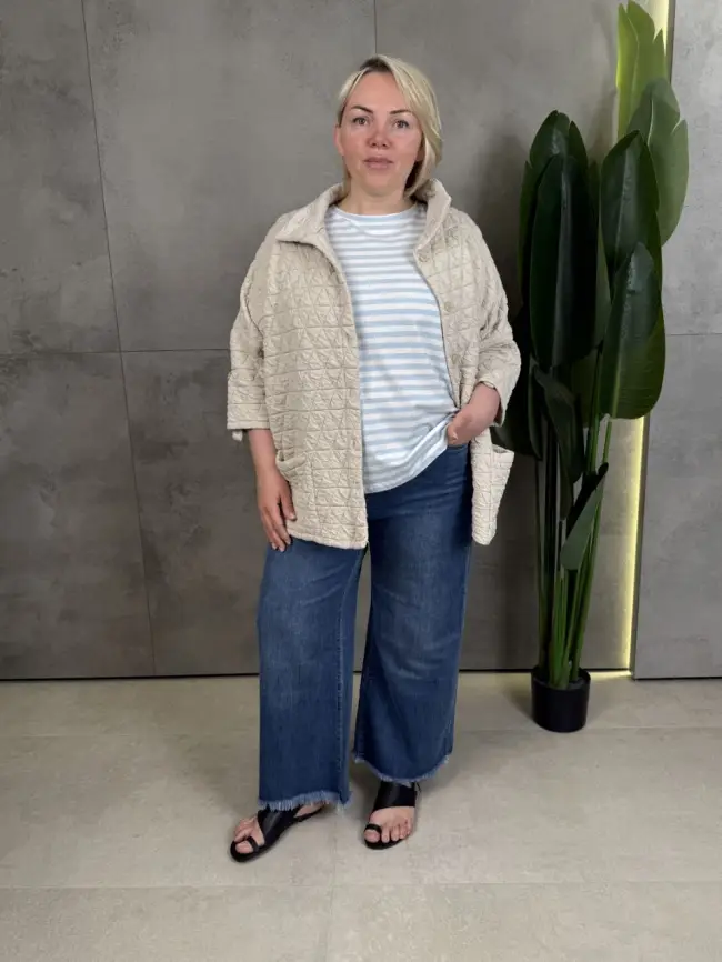 Футболка в полоску ЭттоПлюс 010-1 фото 42