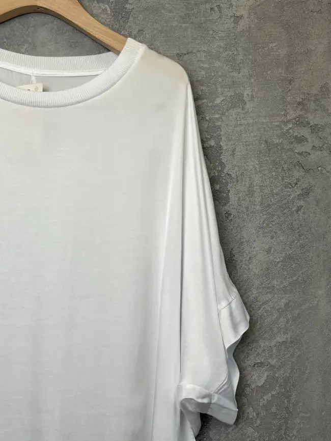 Блуза атлас 23006 фото 5