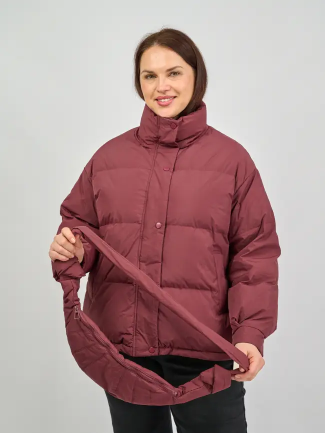 Куртка+сумка 52-56р 5004 фото 9