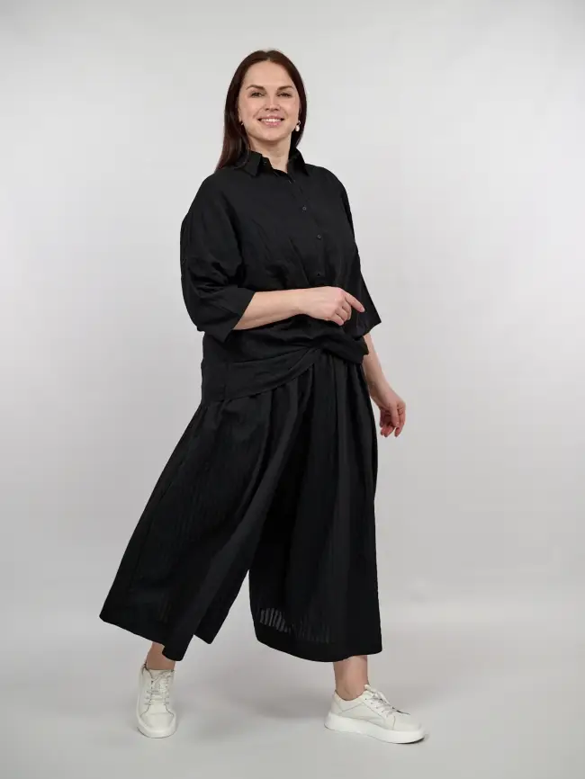 Кюлоты 88273 Батал Размеры 54-60 фото 3