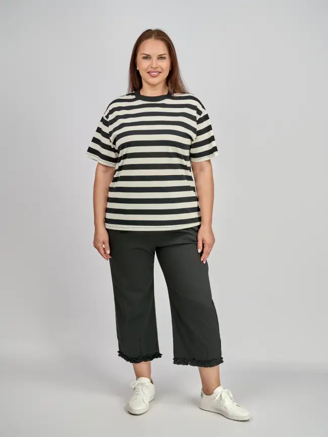 Футболка в полоску 25999 фото 2