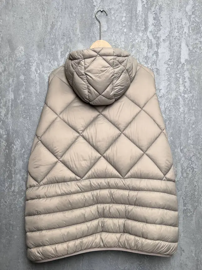 Пончо 2335 (капучино, 52-62) Уценка фото 4