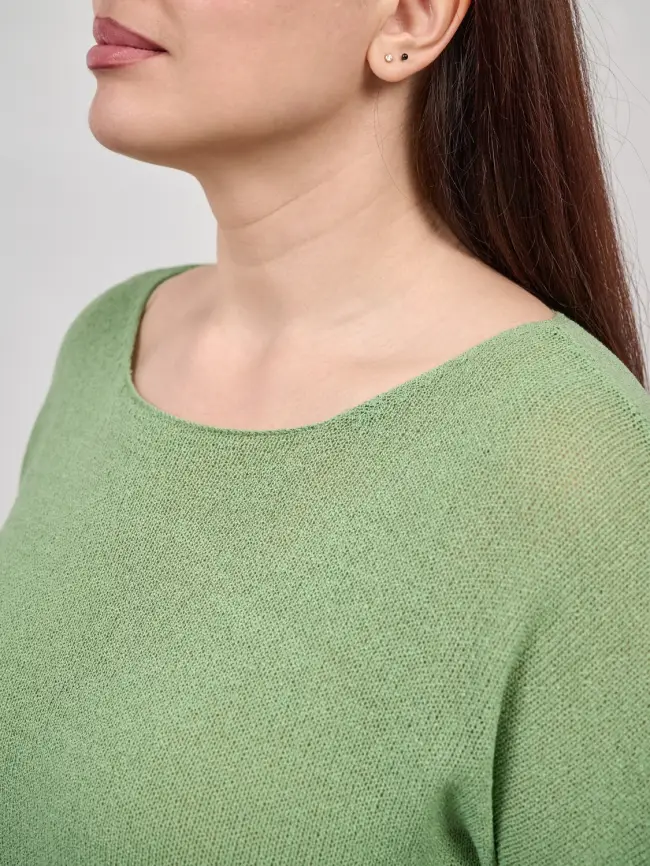 Джемпер облегченный ЭттоПлюс 25107-1 Размер 50-58. фото 51