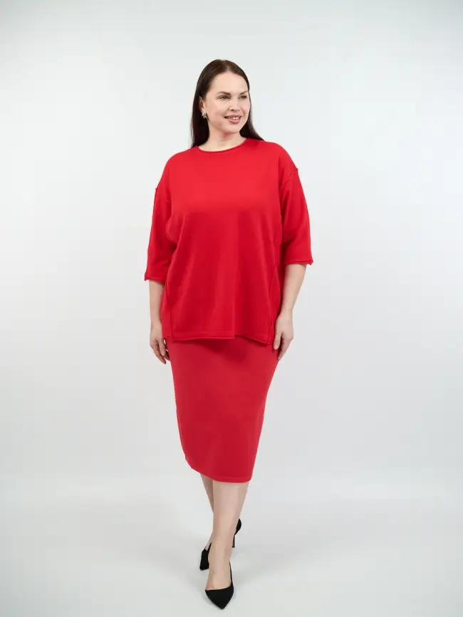 Джемпер ЭттоПлюс 1002 Размер 50-58 фото 129