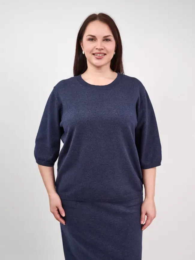 Джемпер 25412 ЭттоПлюс Размер 50-58 фото 22