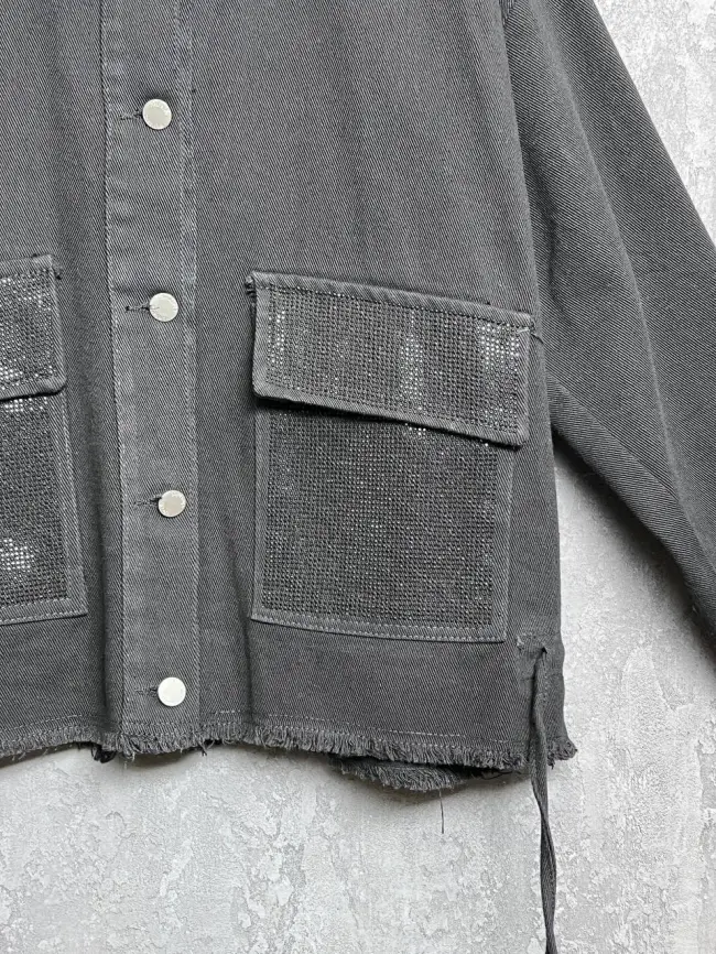 Куртка джинсовая 001 Размер 46-50 фото 4