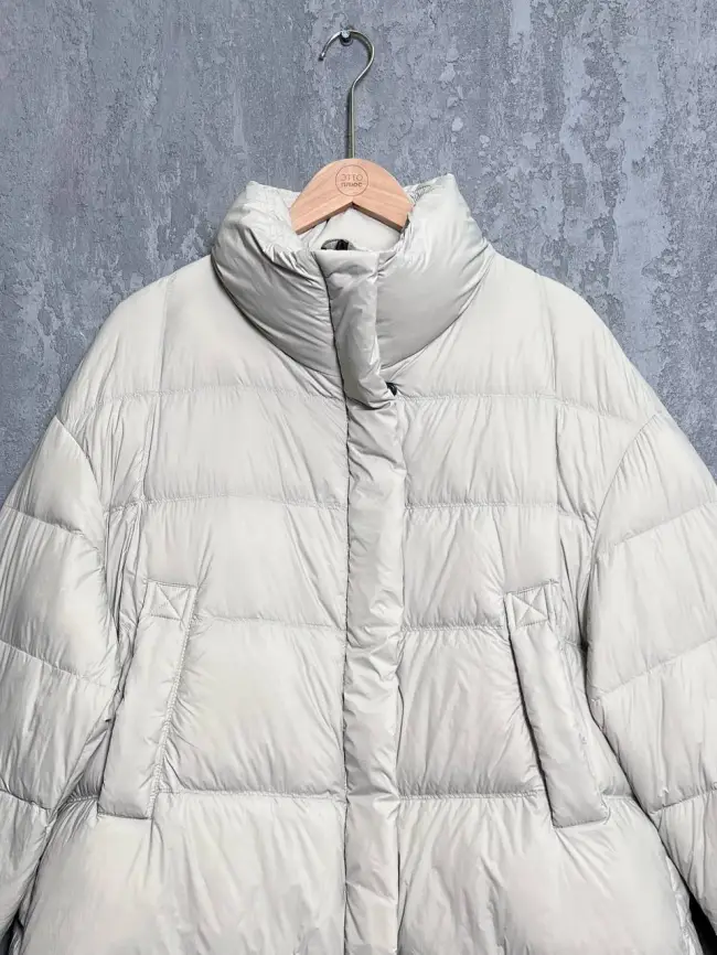 Полупальто пуховое 873 Размер 48-54 фото 8