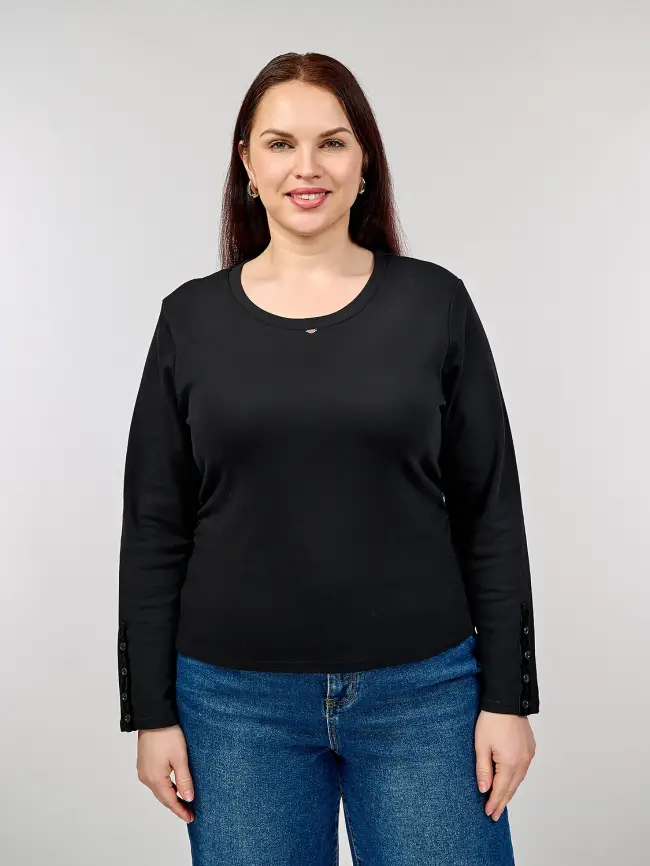 Лонгслив 1017 Размер 46-54 фото 2