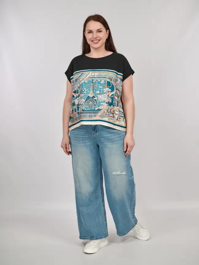 Джинсы 9612 Размеры 52-58 фото 2