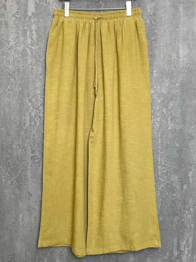 Палаццо лен 25002-2 Размер 54-58 фото 53