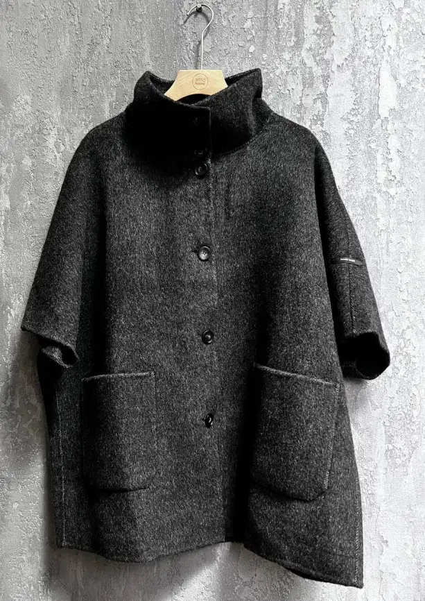 Пальто шерсть 0718-1 Размер 50-60 фото 19