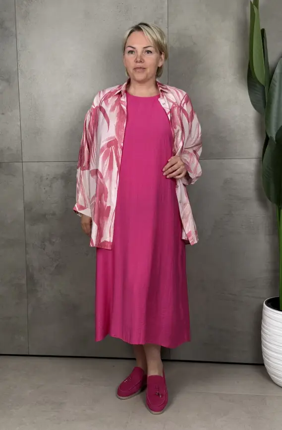 Сарафан ЭттоПлюс 047 размеры 52- 56 фото 65