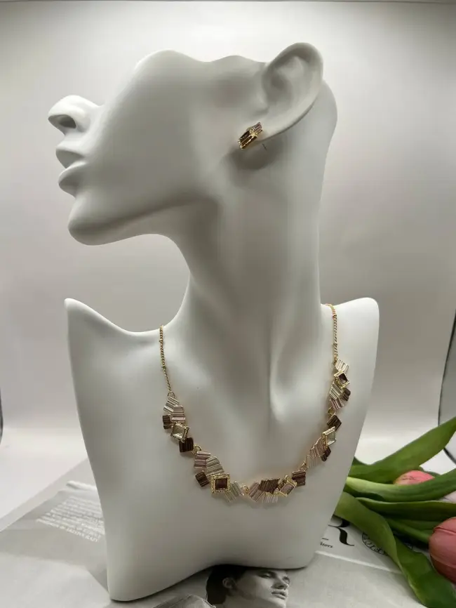 Набор колье и серьги 36144 фото 1