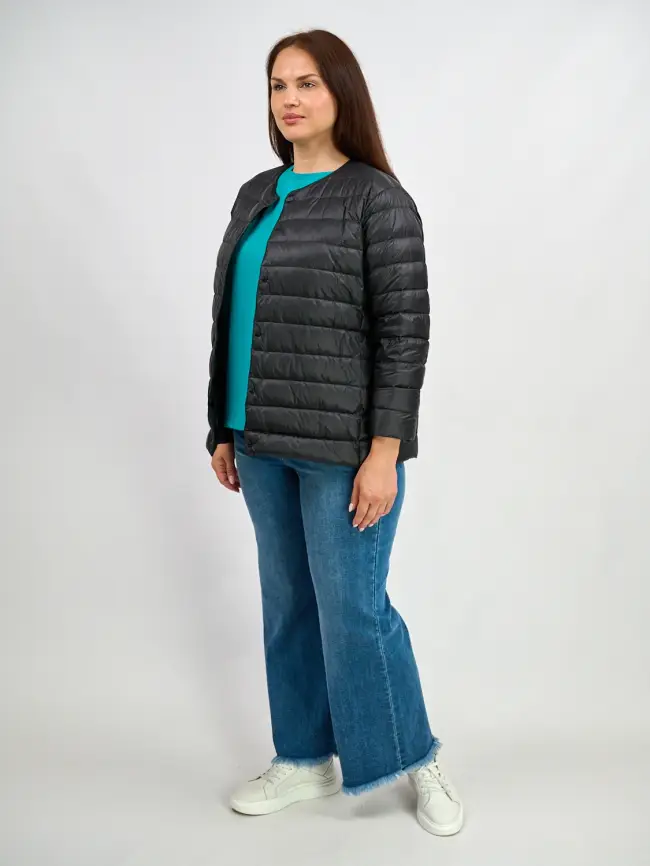 Легкая пуховая куртка 8802 фото 19