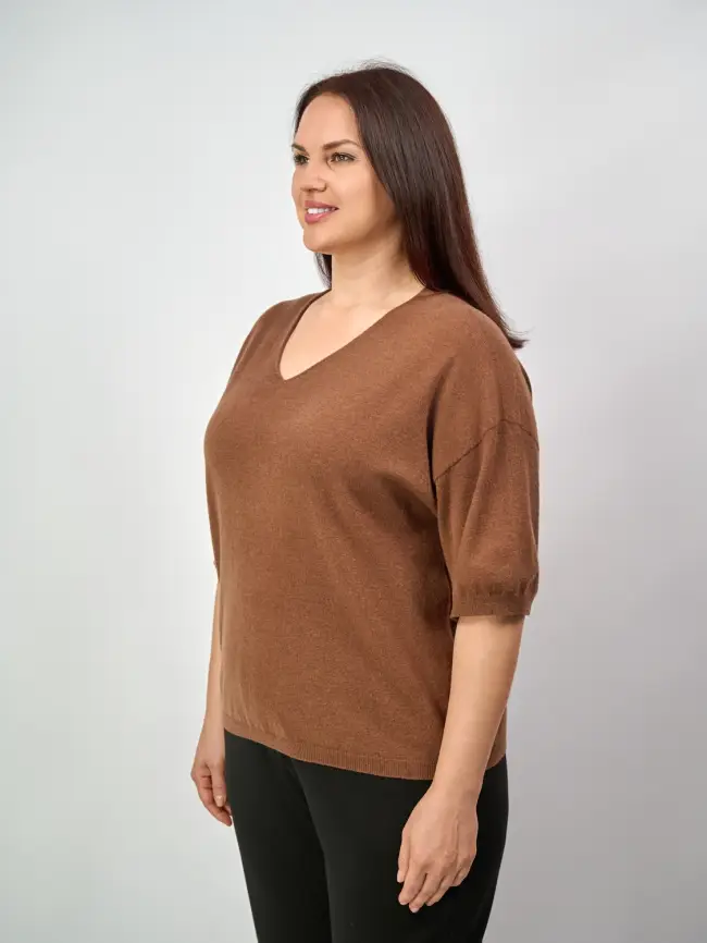 Джемпер 20241 ЭттоПлюс Размер 50-58 фото 44