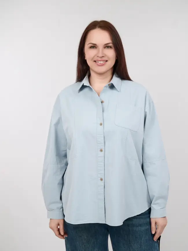 Рубашка 26609 Размер 50-58 фото 28