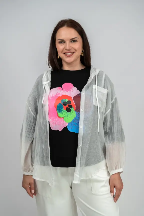 Пыльник рубашка 8026 Размер 50-58 фото 47