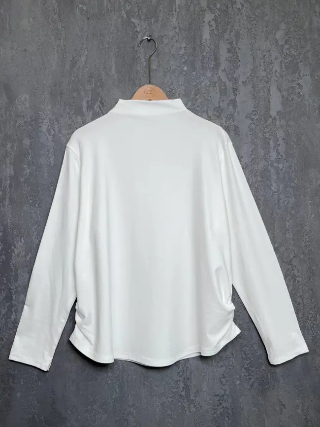 Лонгслив 28251 Размер 50-56 (белый)Уценка фото 1