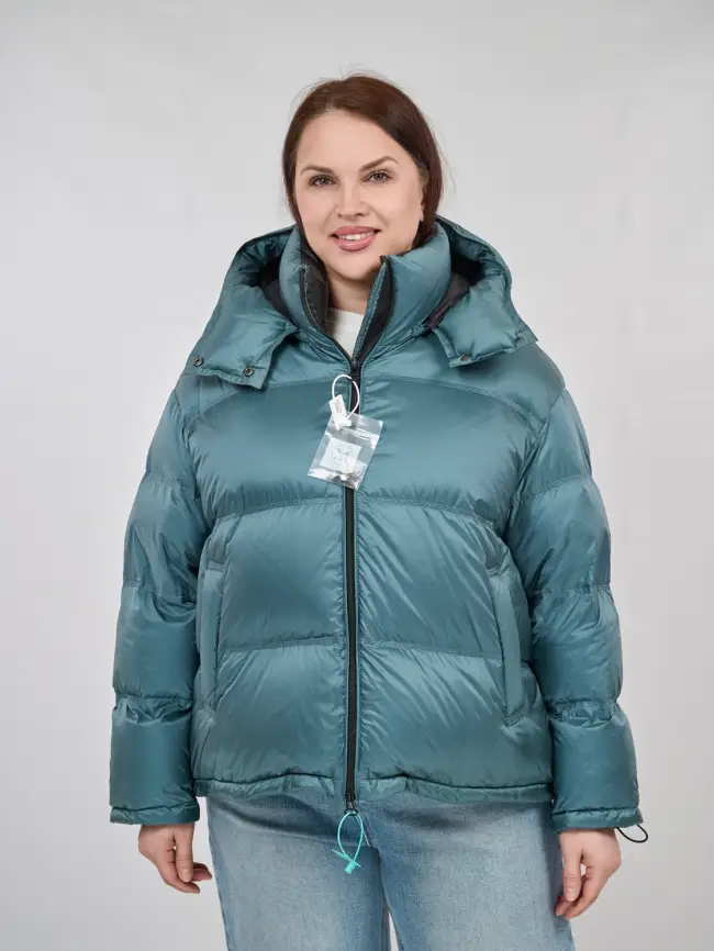 Пуховик зимний короткий 9903 Размер 50-58 фото 67